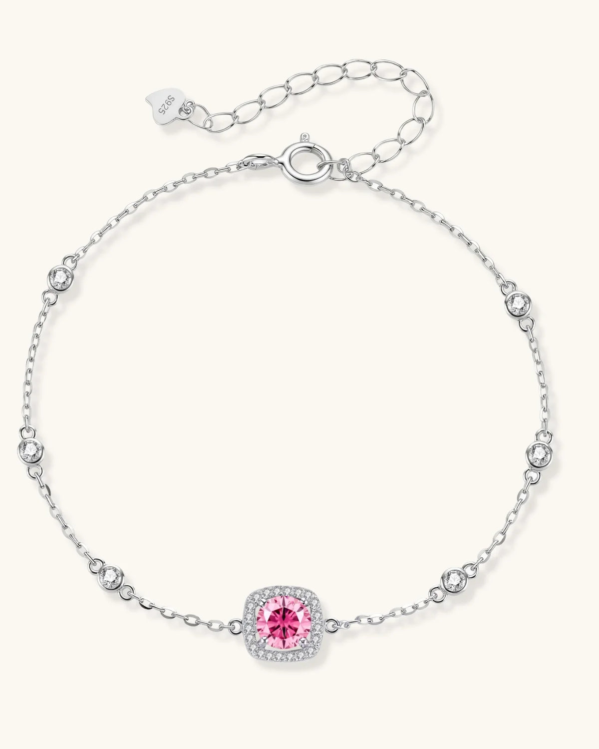 Blush Dreams Moissanite Bracelet