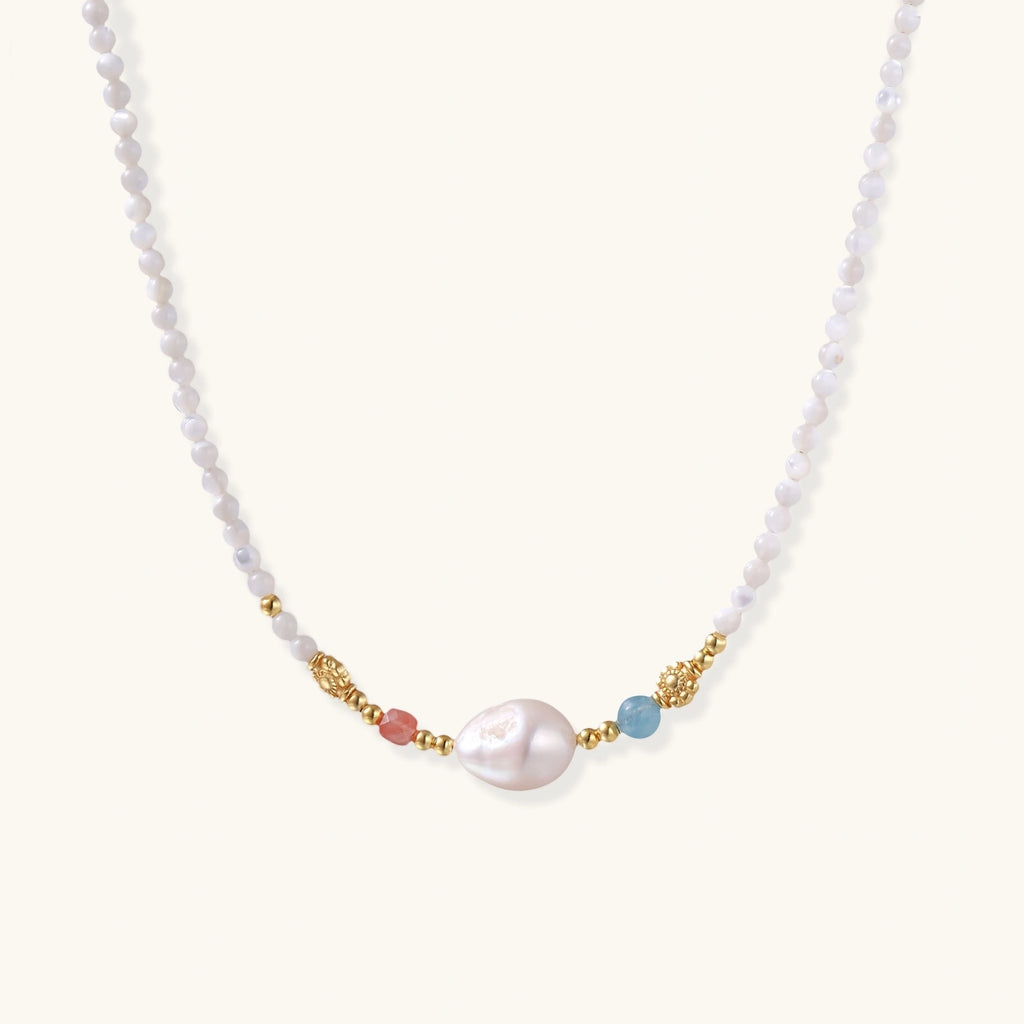 Sunlit Pearl Necklace