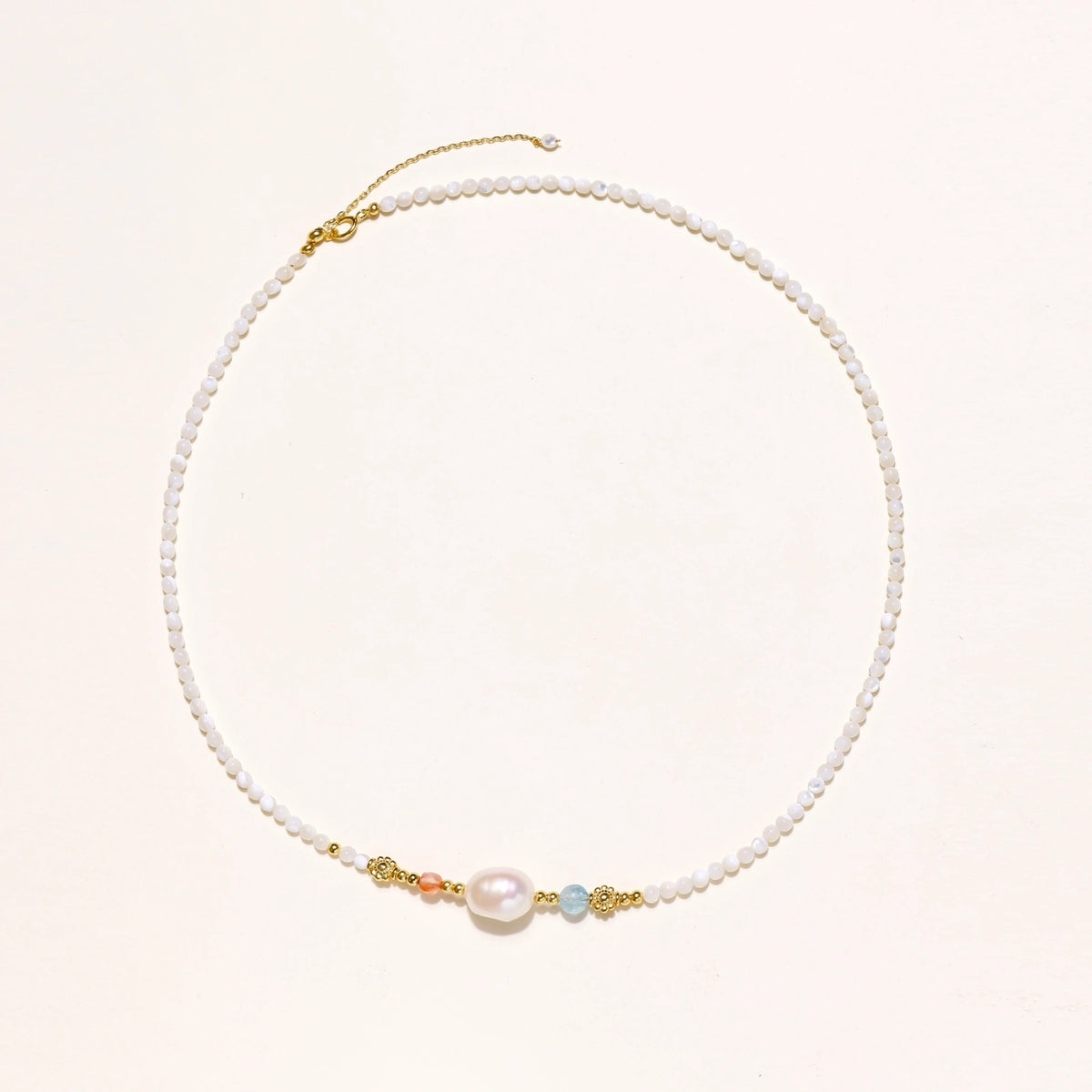 Sunlit Pearl Necklace