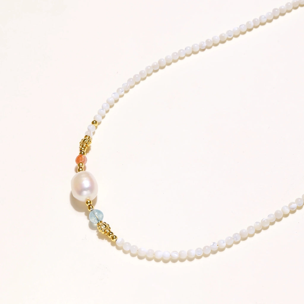 Sunlit Pearl Necklace
