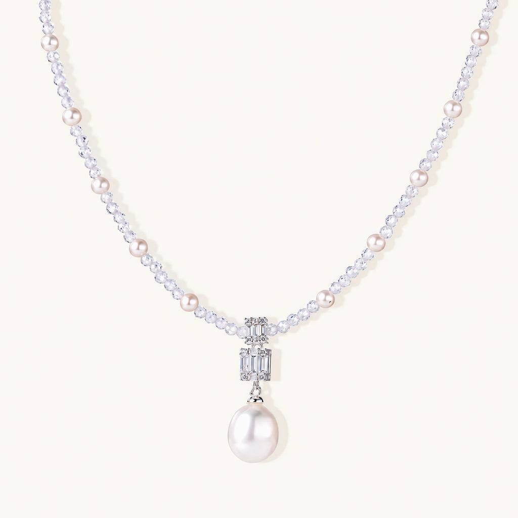 Lavender Dreams Pearl Necklace