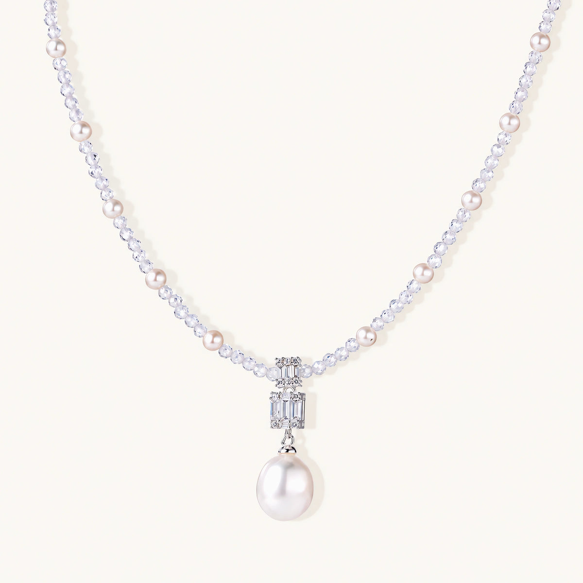 Lavender Dreams Pearl Necklace