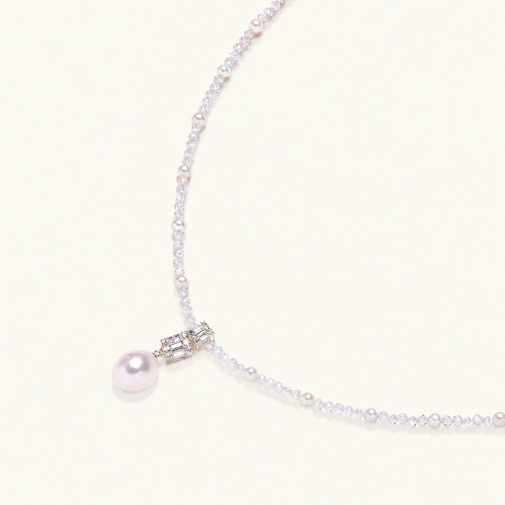 Lavender Dreams Pearl Necklace
