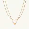 Layered Heart Necklace