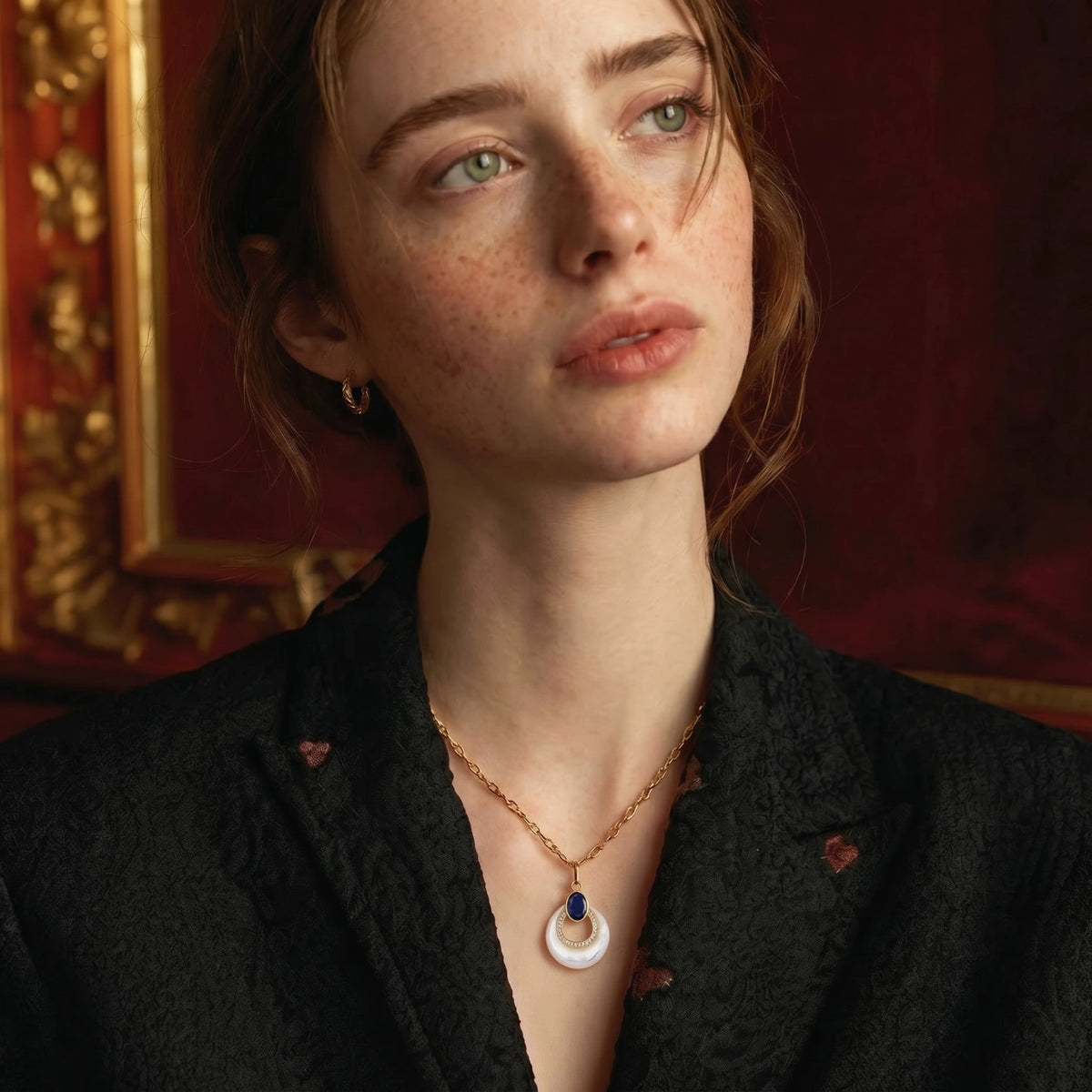 Moonlit Dewdrop Necklace